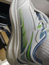 回力(Warrior)鞋子男士运动跑步鞋休闲男鞋 G497C白/绿（皮面款） 42 实拍图