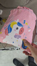 牧萌儿童雨衣男童连体套装防水全身幼儿园女孩小童 樱花独角兽 L 实拍图