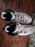 乔丹QIAODAN男鞋磨砺篮球鞋春季新品高帮皮面减震耐磨球鞋 乔丹白/黑色(低帮网面) 41 实拍图