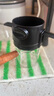 玻璃小奶盅带刻度带木手柄奶杯木柄奶盅司浓缩咖啡萃取量杯咖啡杯 双嘴 实拍图