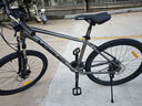 沃雷顿红日500山地自行车油压碟刹24速铝合金车架骑行运动男女成人单车 灰黑色26*17寸（建议身高165-180cm) 实拍图