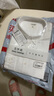 BLACKMONDAY纯棉牛津纺长袖衬衫男全棉抗皱免烫纯色男士商务休闲衬衣 实拍图