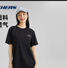 斯凯奇（Skechers）夏季男女情侣同款缤纷休闲系列透气半袖针织短袖T恤 实拍图