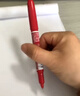 斑马牌（ZEBRA）YYTS5红色油性记号笔粗细双头速干笔学生美术绘图画勾线签字笔高颜值办公文具 1支 实拍图