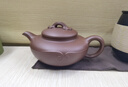 京东京造 宜兴紫砂壶手工茶壶【原矿清水泥】煮泡茶具 君德如意280ml礼盒 实拍图