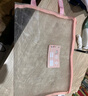 百仕透明纱网科目袋A4学生考试专用文件袋试卷收纳袋手提拉链袋大容量学习补课袋书袋试卷5580 语文 海盐蓝4个 34*25厘米 实拍图