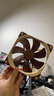 noctua NF-A14 PWM CH.BK 猫扇 14025 14CM 机箱散热风扇 智能温控 猫头鹰 NF-A14 PWM 实拍图