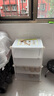 蔻丝（ColesHome）鞋柜家用门口进门一体靠墙极窄小鞋架子简易多层宿舍租房门外走廊 【学生宿舍专用】床底2列2层白 实拍图