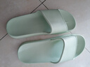 网易严选 EVA不臭脚玩趣彩虹拖鞋男女夏季浴室防滑情侣居家四季休闲 粉绿色 37-38 女M 实拍图