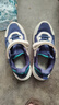 鸿星尔克（ERKE）童鞋男女童密网跑鞋新品大小童运动鞋【鸣鸥】藏深蓝/法翠蓝35 实拍图