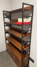 蔓斯菲尔书架置物架书柜落地货架客厅展示柜多层收纳架子钢制储物柜子靠墙 升级带门+胡桃5层120x30x175CM 实拍图