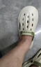 反季清仓椰子拖鞋男士洞洞鞋凉拖防滑两用镂空半拖沙滩鞋运动凉鞋 薄荷曼巴 44 实拍图