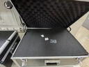 驰明便携滑轮拉杆箱铝合金工具箱 五金仪器设备箱 定制模型收纳运输箱 029黑色空箱万向轮45x36x23cm 实拍图