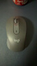 罗技（Logitech）优选系列M650无线蓝牙鼠标 办公蓝牙静音鼠标Mac苹果ipad鼠标人体工学双模鼠标大小手可选男女通用 M650黑M+大桌垫 实拍图
