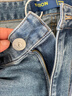 网易严选25新品舒弹大师男士牛仔裤加绒直筒亲肤透气不闷耐磨基础百搭 A款微弹合体款-牛仔浅蓝 36 实拍图