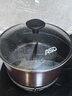 爱仕达（ASD）汤锅燃气灶炖锅不粘锅煮粥锅家用加深高泡面锅大电磁炉锅具蒸锅小 汤锅配蒸格 24cm 实拍图