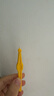 Tepe瑞典进口牙缝刷正畸矫正牙间刷长柄L型(0.7mm)黄色齿缝清洁间隙刷 实拍图