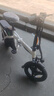 绿源【向往的生活推荐品牌】电动自行车新国标代驾折叠电动车超长续航铝合金锂电池助力电瓶车 航空版白色-25A-纯电75公里 实拍图