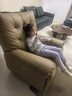 乐至宝LAZBOY轻奢真皮功能单椅懒人沙发客厅落日哈尼电动浅棕【7天发】 实拍图