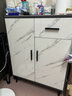 唯旺 岩板餐边柜简约现代茶水柜客厅储物柜厨房收纳柜子家用轻奢边柜 岩板阿玛尼灰长68宽32 实拍图