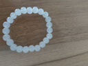 【晶莹圆润】仿玉手链女款时尚简约学生小众设计感手串送闺蜜 仿玉手链【8mm】1条特惠 实拍图