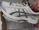 亚瑟士ASICS女鞋网面跑鞋百搭缓震运动鞋透气跑步鞋 GEL-CONTEND 4 白色/银色 40 实拍图