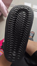 凉拖鞋男士夏季新款室内家居防滑浴室洗澡踩屎感厚底情侣一字拖鞋 黑色 36-37 实拍图