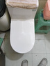 九牧王马桶坐便器家用虹吸式大口径冲力潮州卫生间静音节水防溅马桶坐厕 十一代【瀑布对冲】9.0大管径 305/300mm 免费送货入户 实拍图