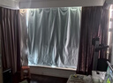 铭聚布艺全遮光窗帘成品窗帘布遮阳帘 涤塔夫优雅蓝2.5宽*2.0高挂钩式单片 实拍图