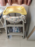 卡卡曼肯德基婴儿餐椅同款儿童宝宝餐椅0-6岁可坐多功能家用吃饭桌座椅 至尊款黄【双餐盘+坐垫+万向轮】 儿童餐椅多功能0到6岁 实拍图