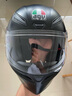 AGV K1S头盔K1摩托车机车全盔四季通用全覆式跑盔男女广角通风透气3C K1S-MATT BLACK L（适合57-58头围） 实拍图