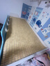 以牧 麻将席折叠麻将凉席单双人床麻将块席子竹席竹块学生宿舍竹凉席 经典本色(大籽) 宽0.9X长1.9米 实拍图