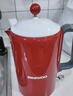 DAEWOO大宇电热水壶恒温家用烧水壶全自动保温不锈钢大容量2025新款红色 1.5L 奶糖白（机械式）没保温 实拍图