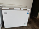 美的（Midea）202升家用囤货冰柜冷藏冷冻双温柜一级能效大容量省电保鲜冷柜卧式小冰箱BCD-202DKM(E)国家补贴 实拍图