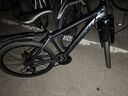飞鸽（FLYING PIGEON）山地自行车成人男女变速山地车青少年中小学生车越野户外骑行单车 【铝合金】G8002代-辐条轮-灰色 26寸轮组（适合160-180cm） 24速标准版 实拍图