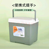 欧宝森绿色10L 保温箱冷藏箱摆摊冰块储存冰桶户外露营车载冰箱保鲜商用 实拍图