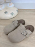 骆驼（CAMEL）松包2代半拖勃肯鞋舒适单鞋 L26S700001 杏色(半拖升级款) 36 实拍图