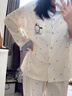 南木熊睡衣女秋冬款长袖长裤2026新款卡通可爱甜美大码宽松家居服套装 波点狗M码【80-100斤】 实拍图