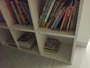 赛杉实木格子柜八格柜书架落地置物架学生收纳储物矮柜子靠墙展示书柜 【福利款】6格90*60 实拍图