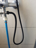 沐唯淋浴花洒软管通用浴室洗澡热水器淋雨莲蓬喷头冷热水防爆软管子 防爆淋浴软管-1.5米【雅黑】 实拍图