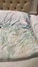 京东京造100%蚕丝凉感被可水洗夏凉被免被套空调夏被 云瑶百合/绿2.0x2.3m 实拍图
