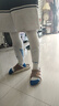李宁（LI-NING）足球袜长筒过膝防滑球袜男女护腿板袜套成人毛巾底运动袜子薄款L 实拍图
