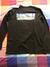 巴塔哥尼亚（Patagonia）男士混纺棉轻便logo潮流圆领长袖T恤卫衣L/S P-6 Logo 38518 BLK M 实拍图