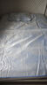 水星家纺A类凉感1000D冰丝凉席 床笠式提花席子三件套150*200cm【可水洗】 实拍图