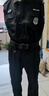乾朗 春秋厚款保安服长袖套装511款保安服全套男女小区物业安保酒店门卫执勤制服巡逻夜巡户外保安作训服可定制 秋冬套装+贴标+帽子腰带180 实拍图