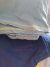 红豆（Hodo）夏季情侣全棉睡衣简约休闲风短袖家居服套装可外穿春夏 灰蓝（男款） 3XL 185/104A 实拍图