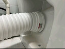 LOCKZI 马桶排污管墙排后排水管硅胶侧排坐便器连接器接头软管配件 新款【长款】蓝色密封圈+PE管+内置钢丝 实拍图