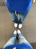 耐克NIKE板鞋女子大童空军一号 AIR FORCE 1运动鞋 DH2920-111白40 实拍图
