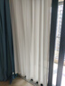 未来式幻影纱窗帘竖百叶窗纱帘透光不透人梦幻阳台防晒遮光2025新款客厅 幻影纱-霜白色-挂钩款（当天发货)（带挂钩） 帘宽1.8m*高1.8m*1片 实拍图