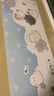 得力（deli）幽幽家族联名鼠标垫 800*300mm大号办公桌笔记本游戏鼠标垫防水防滑耐磨 皮革+绒毛|蓝色YY451 实拍图